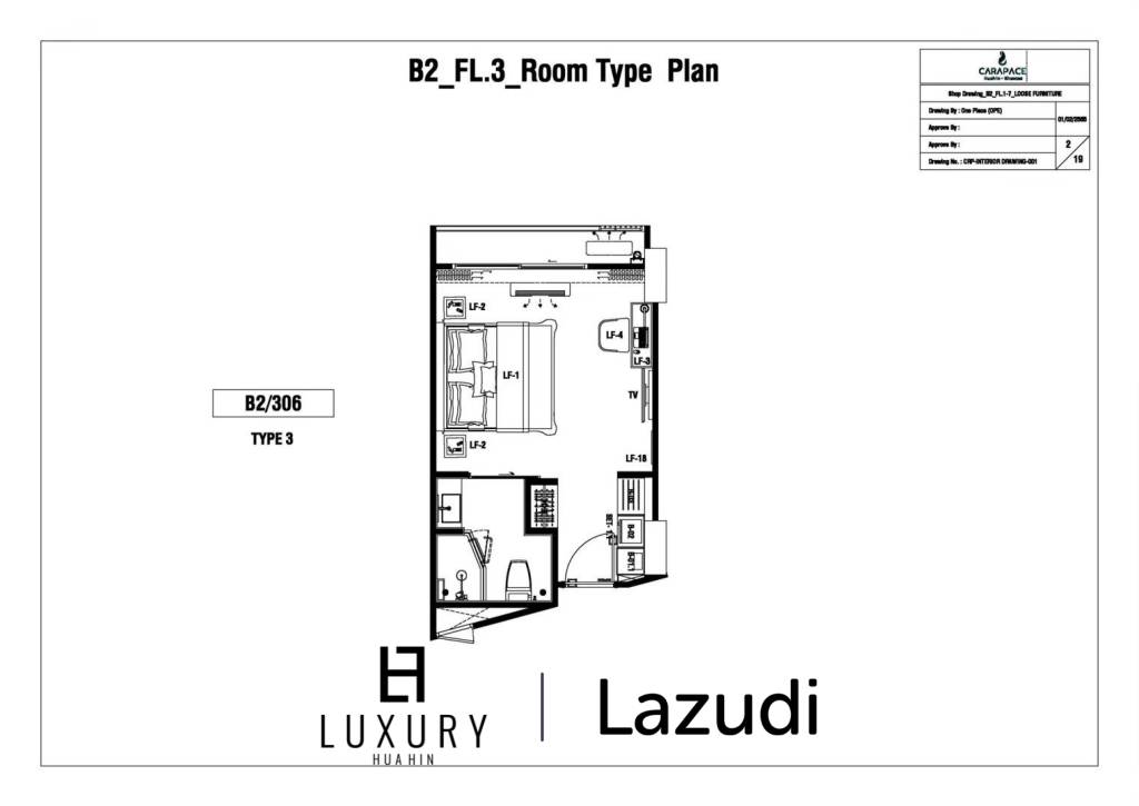 26 metro cuadrado 1 ` 1 Baño Condominio de Venta