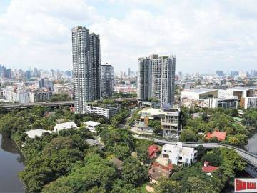 Blocs 77 | One Bed on High Floor with Serene Green, Canal and City Views at Sukhumvit 77, Onnut
