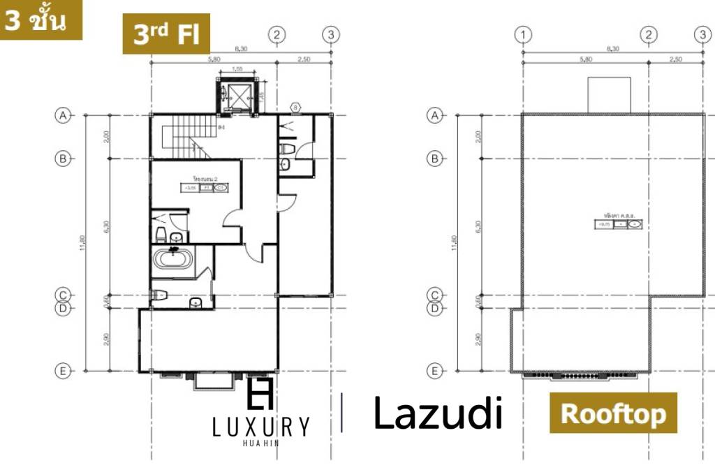 Вилла 423 кв.м. 6 Кровать 7 Ванна