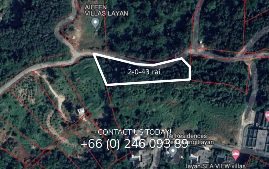 
        Seaview 3,200 SQ.M. Land For Sale In Layan
      