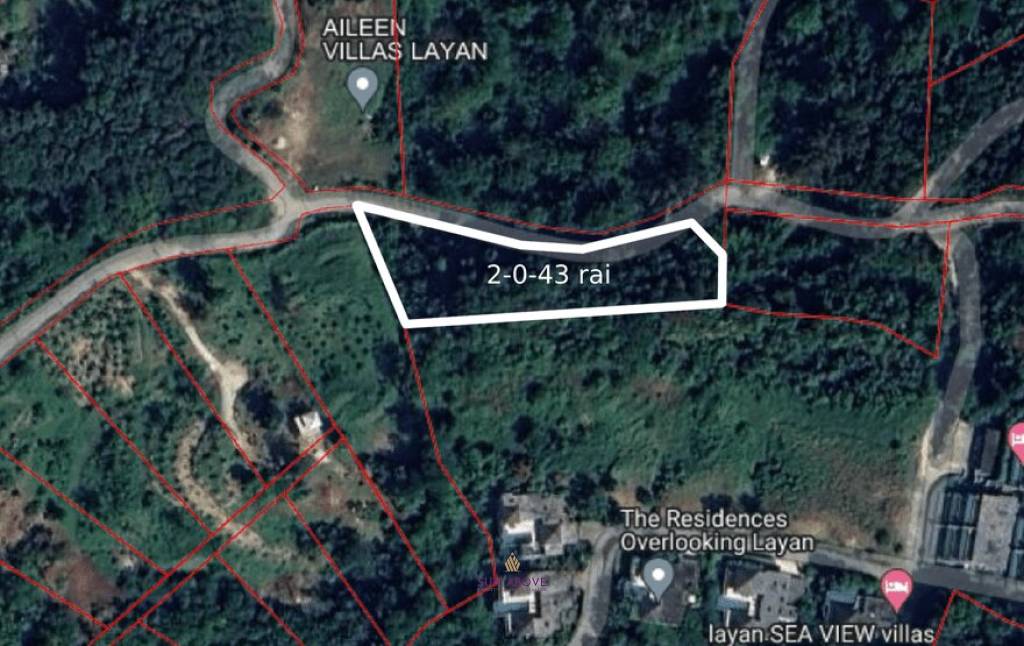 Seaview 3,200 SQ.M. Land For Sale In Layan