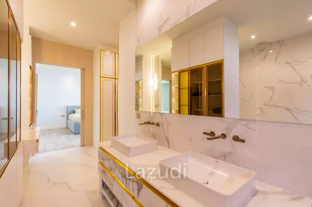 HILLSIDE HAMLET 8  : 3 bed pool villa with mountain views
