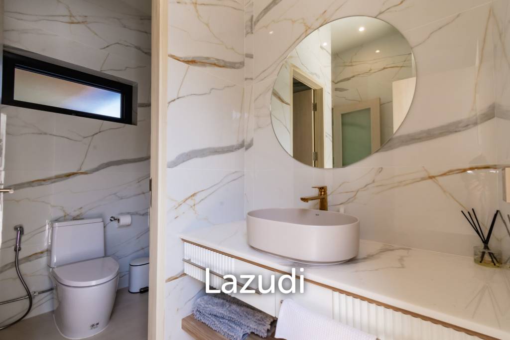 HILLSIDE HAMLET 8  : 3 bed pool villa with mountain views