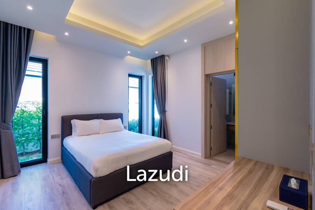 HILLSIDE HAMLET 8  : 3 bed pool villa with mountain views