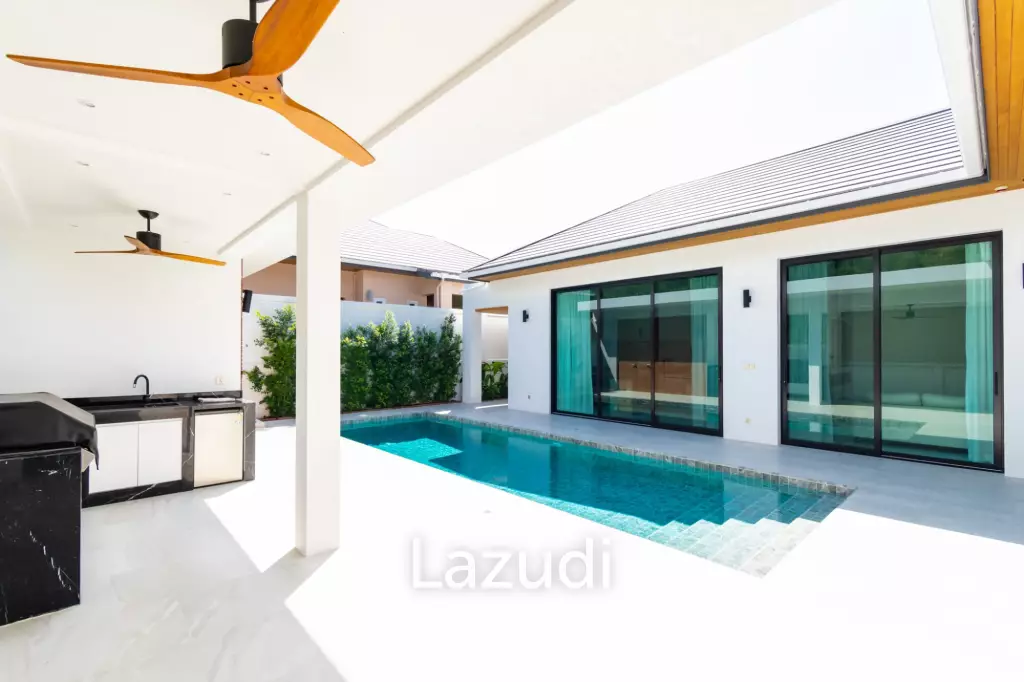 HILLSIDE HAMLET 8  : 3 bed pool villa with mountain views
