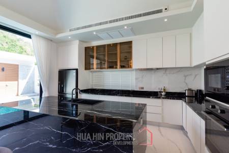 HILLSIDE HAMLET 8  : 3 bed pool villa with mountain views