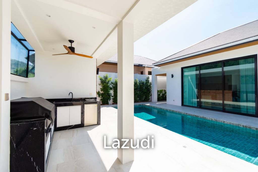 HILLSIDE HAMLET 8  : 3 bed pool villa with mountain views