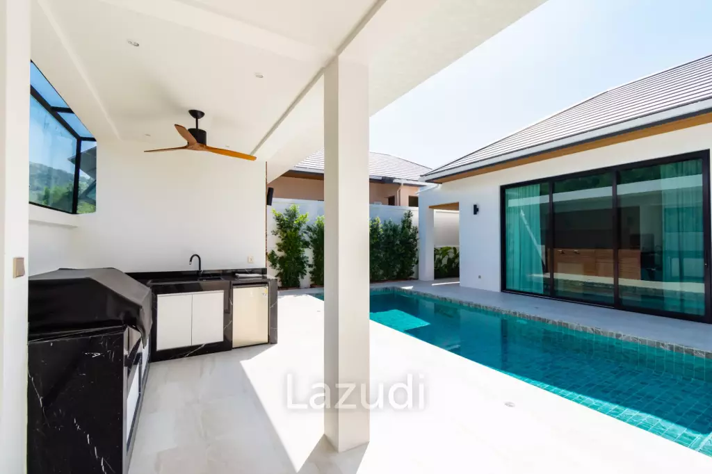 HILLSIDE HAMLET 8  : 3 bed pool villa with mountain views