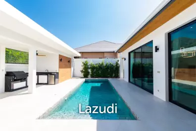 HILLSIDE HAMLET 8  : 3 bed pool villa with mountain views