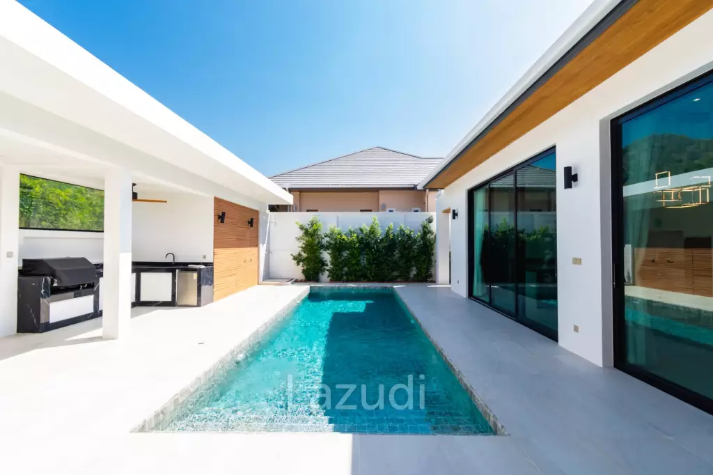 HILLSIDE HAMLET 8  : 3 bed pool villa with mountain views
