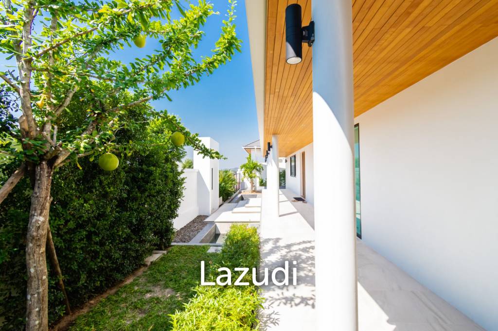 HILLSIDE HAMLET 8  : 3 bed pool villa with mountain views