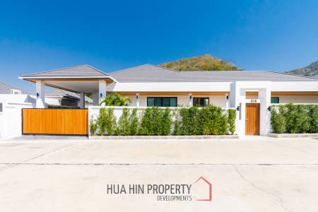 HILLSIDE HAMLET 8  : 3 bed pool villa with mountain views