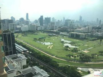 Magnolias Ratchadamri Boulevard | Modern Two Bedroom with Views of The Royal Bangkok Sports Club in Ratchadamri
