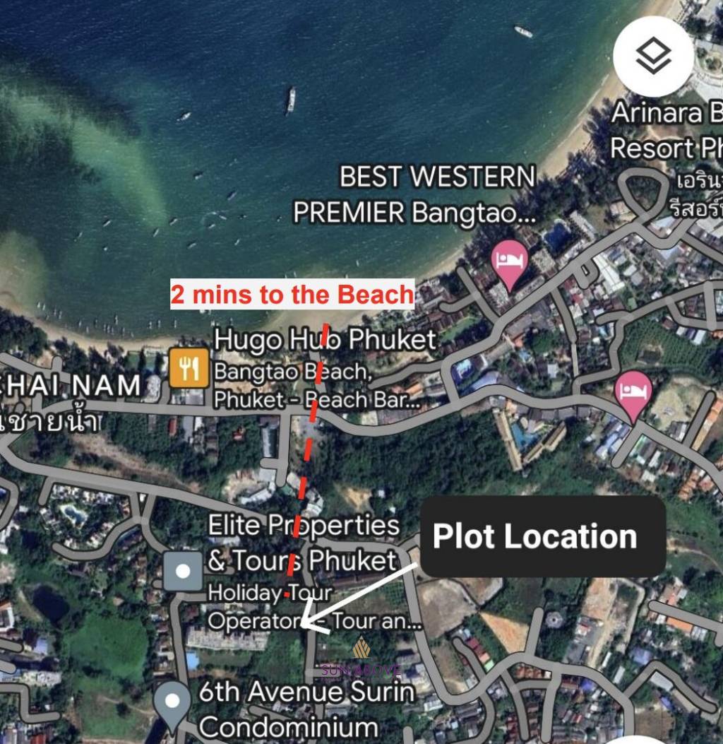 Beautiful 5,280 SQ.M. Land For Sale In Bang Tao, Phuket