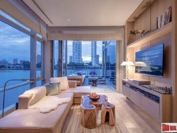 Four Seasons Residence | Two Bed Condo for Sale on 65th Floor Sathorn-facing
