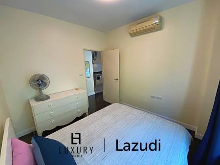 Baan Sandao: Eigentumswohnung mit 2 Schlafzimmern und 2 Bädern gegenüber dem Market Village