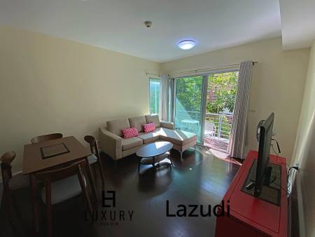 Baan Sandao: Eigentumswohnung mit 2 Schlafzimmern und 2 Bädern gegenüber dem Market Village