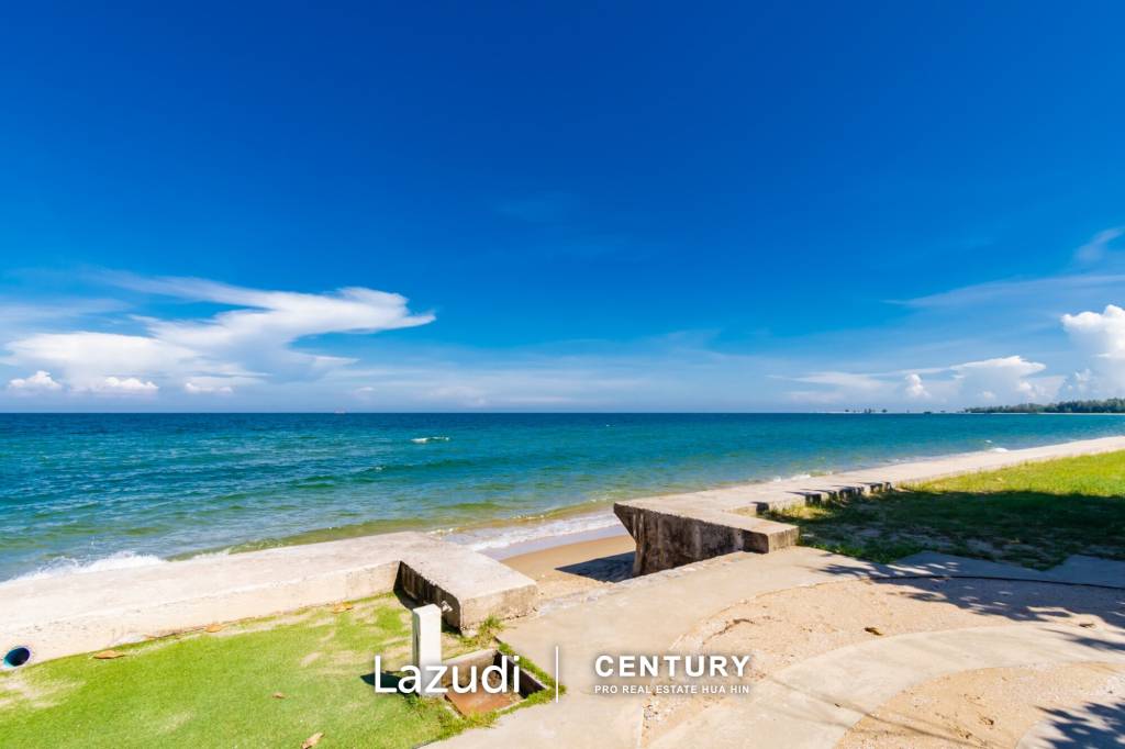 SANTIPURA : 3 Bed  Beachfront condo with pool and sea view