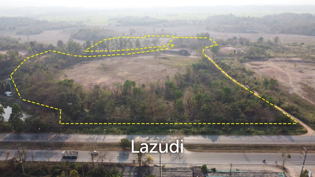 ขายด่วน !!! ที่ดิน 73 ไร่ติดถนนเส้นหลัก 4 เลน