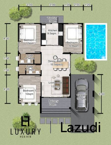 188 m² 2 Chambre Maison Pour Vente