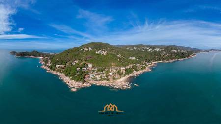 Land Plot in Luxury Residence with Close Up Sea Views in Chaweng Noi