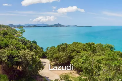 Land Plot in Luxury Residence with Close Up Sea Views in Chaweng Noi