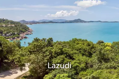 Land Plot in Luxury Residence with Close Up Sea Views in Chaweng Noi