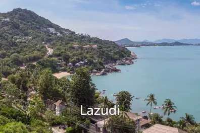 Land Plot in Luxury Residence with Close Up Sea Views in Chaweng Noi