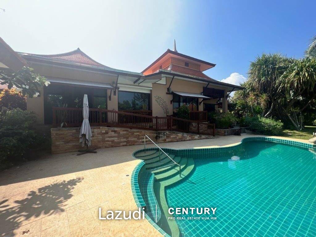 LELAWADEE : Luxury 5 bed Pool Villa 5 minutes drive to the beach