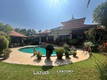 LELAWADEE : Luxury 5 bed Pool Villa 5 minutes drive to the beach