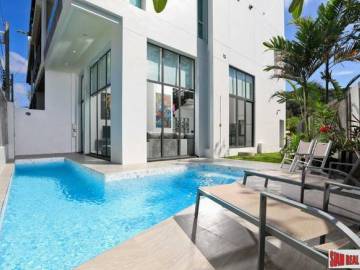 Exclusive Three Bedroom Private Pool Townhouse just steps to Kata Noi Beach