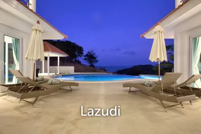 SEA VIEW AND BAY ACCESS 6 BEDROOM MANSION