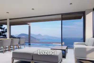 3 Bed Villa with Partially Sea View in Plai Laem