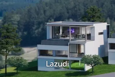 3 Bed Villa with Partially Sea View in Plai Laem