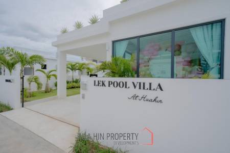 4 Bed 5 Bath 350 SQ.M Lek The Modern Pool Villas