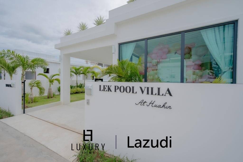 4 Bed 5 Bath 350 SQ.M Lek The Modern Pool Villas