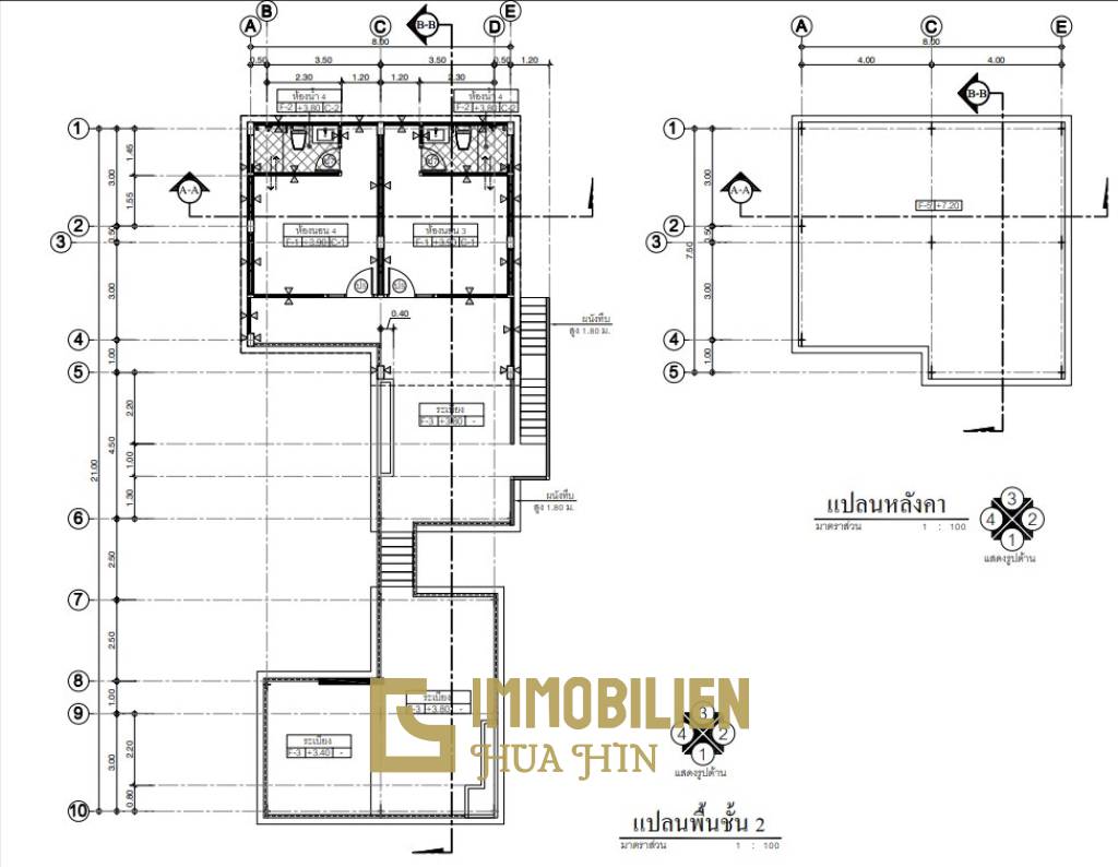 4 Bed 5 Bath 350 SQ.M Lek The Modern Pool Villas