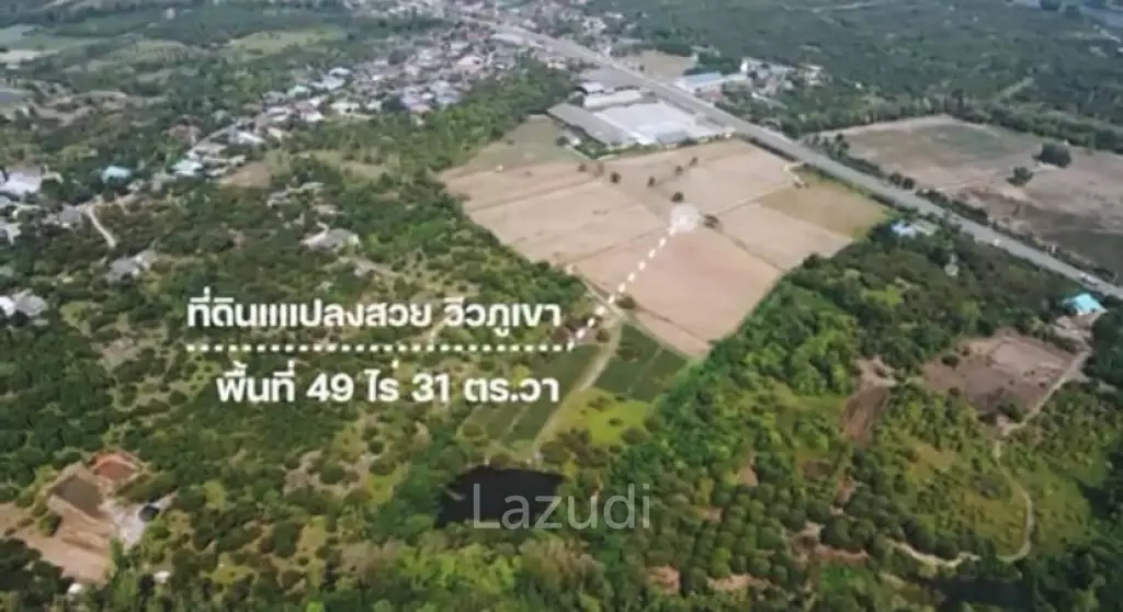 49 Rai Land For Sale with Mountain View