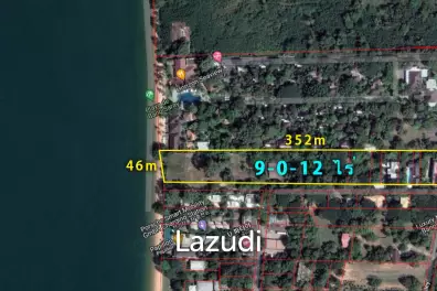 ขายที่ดินทะเลบางเสร่ ติดหาดส่วนตัว