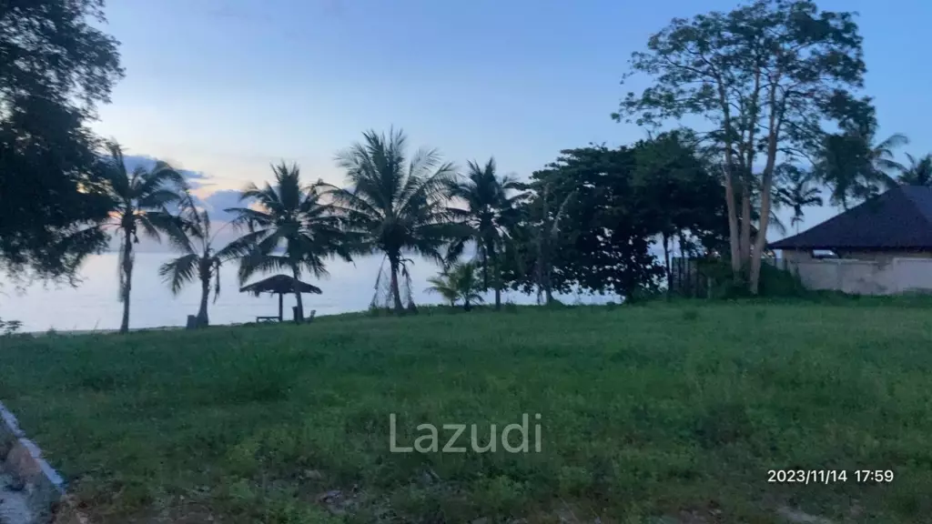 ขายที่ดินทะเลบางเสร่ ติดหาดส่วนตัว