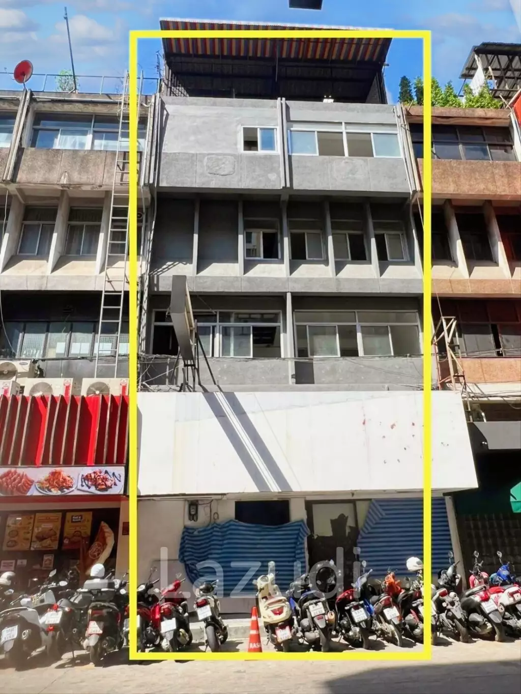 5-Story Commercial Shophouse Near Sala Daeng BTS, Silom