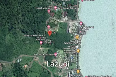 Sea View 4578 SQ.M. Land For Sale In Kho Yao Noi  Phang-nga
