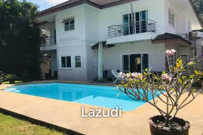 A 3-bedroom pool villa just 5 minutes away from Kamala Beach.