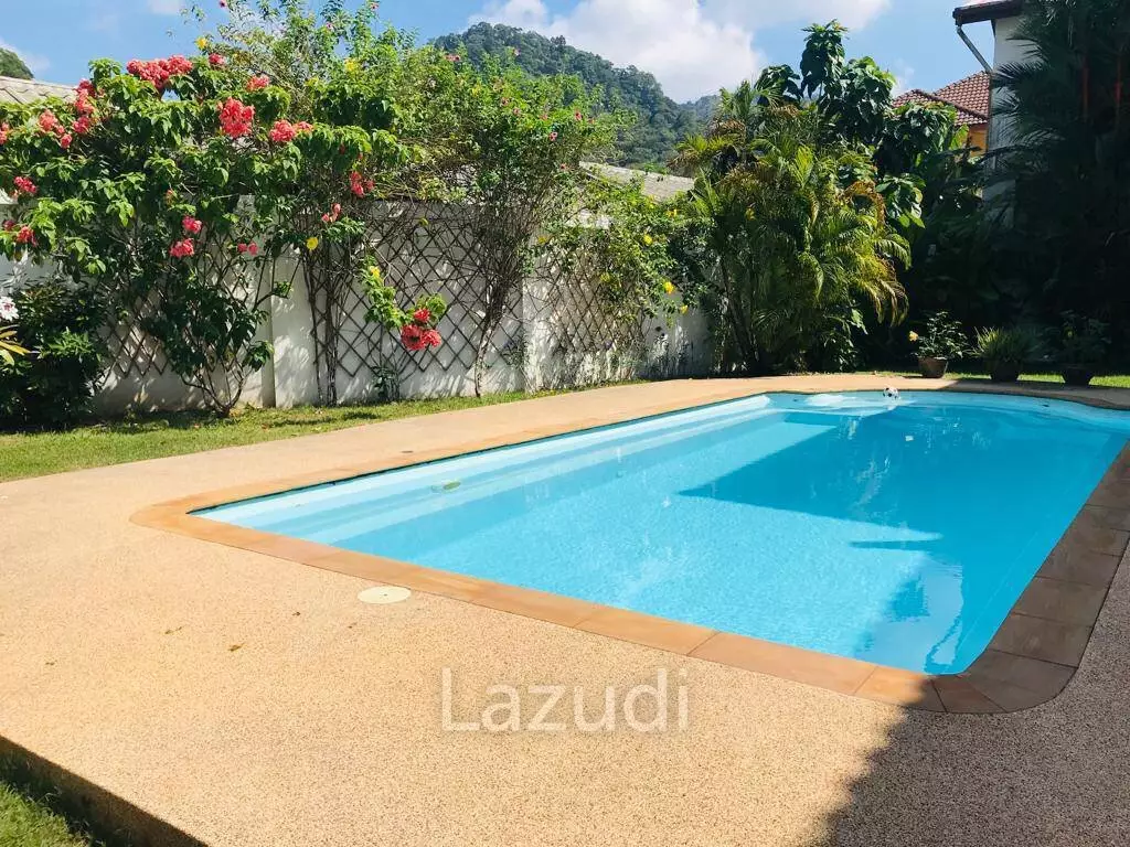 A 3-bedroom pool villa just 5 minutes away from Kamala Beach.