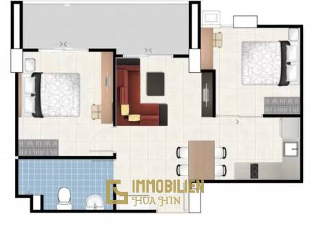 126 m² 2 Chambre 1 Salle de bain Condominium Pour Vente