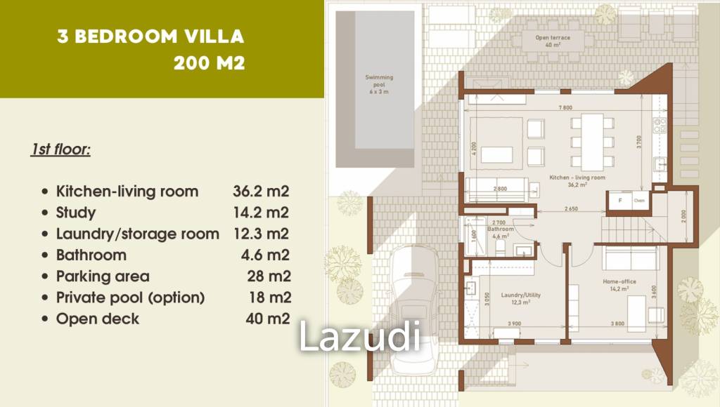 3 Bed House in Mae Nam - Just 700 meters to The Beach