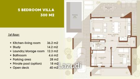 5 Bed House in Mae Nam - Just 700 Meters to The Beach