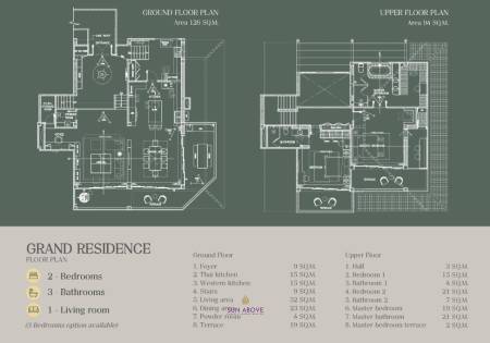 2 Bed 3 Bath 336.41 SQ.M Blue Canyon Heights Home 1