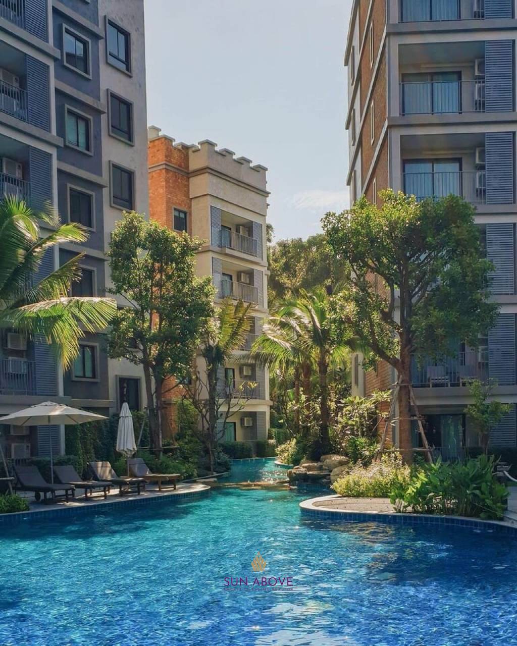 1 Bed 1 Bath 36 SQ.M The Title Residencies Naiyang