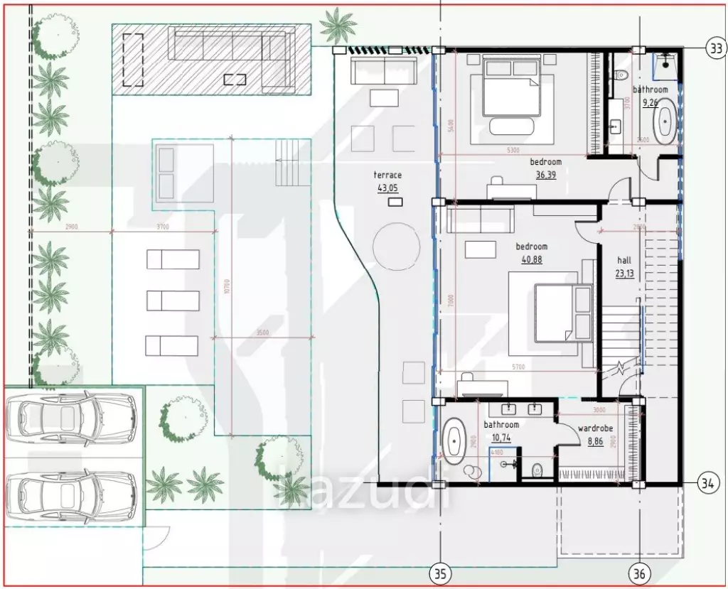 Spacious luxury 3 bed in prime gated community